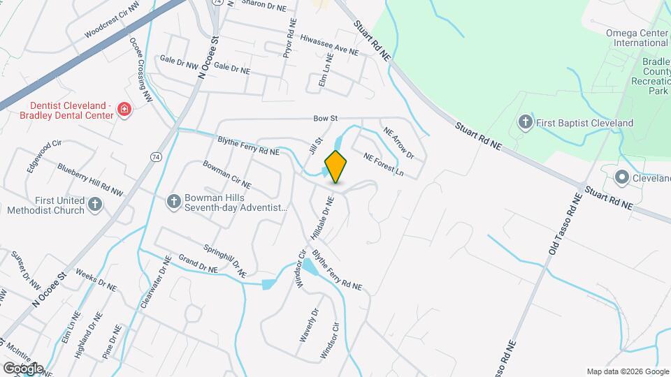 601 Blueberry Hills Rd NE Map and Location Details