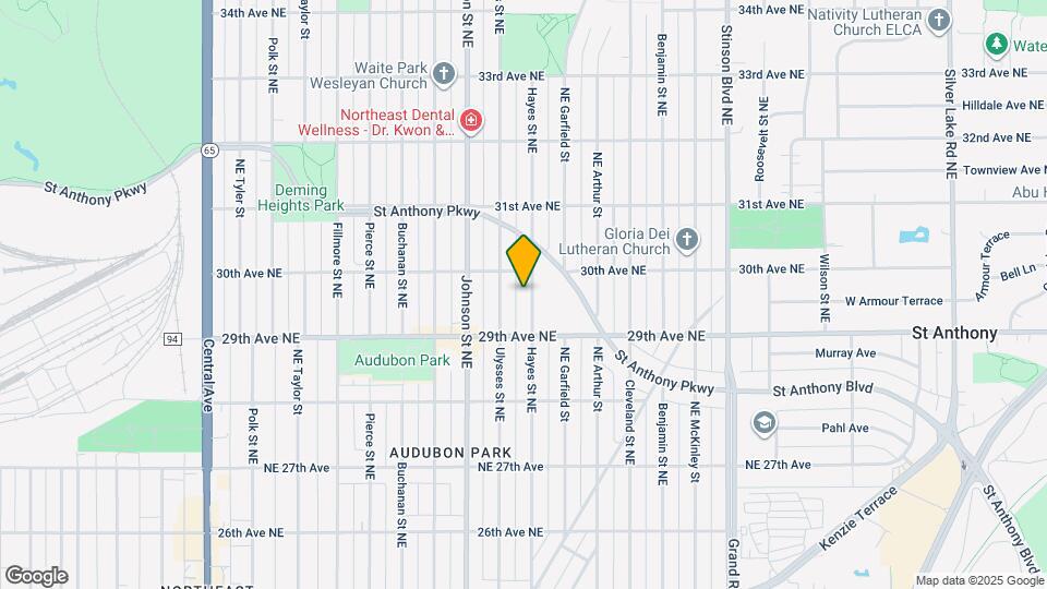 2938 Hayes St NE Map and Location Details