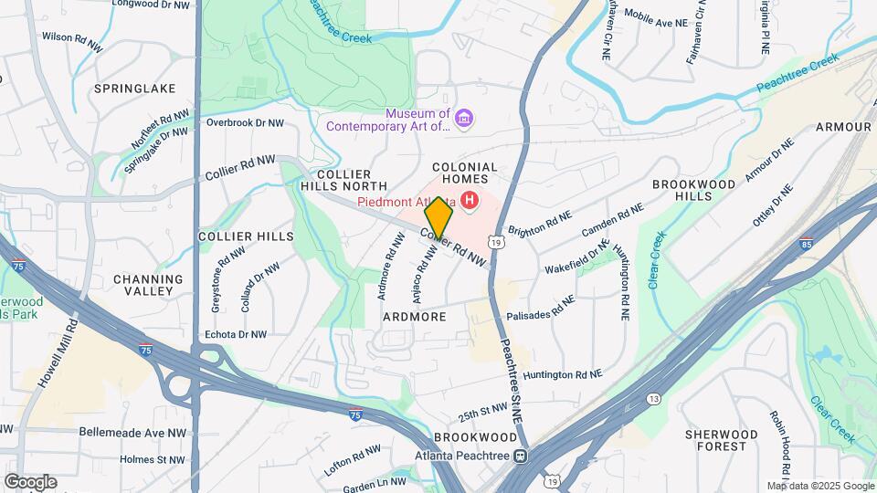 1903 Anjaco Rd NW Map and Location Details