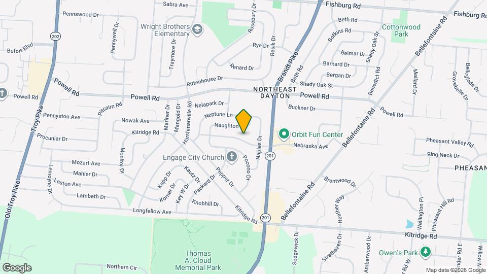 4861 Nebraska Ave Map and Location Details