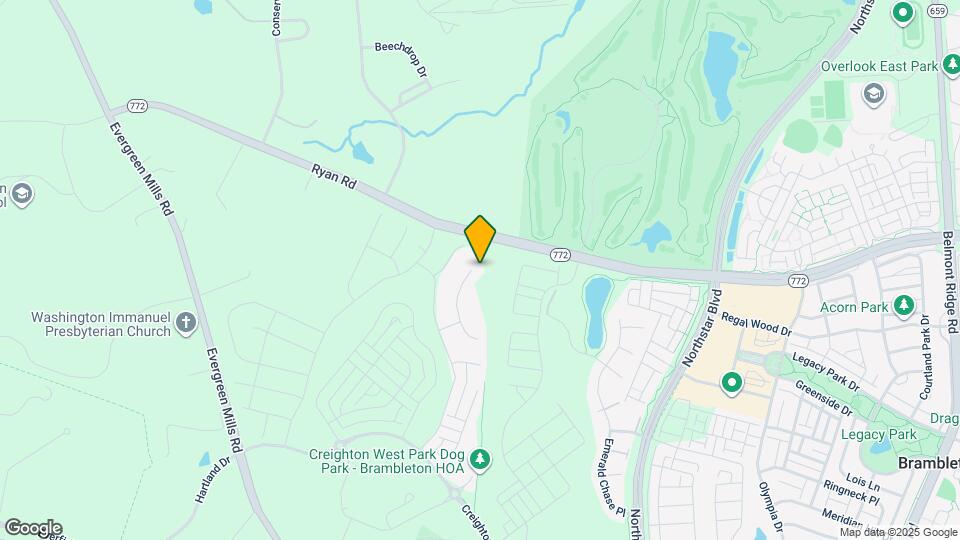 22778 Trailing Rose Ct Map and Location Details