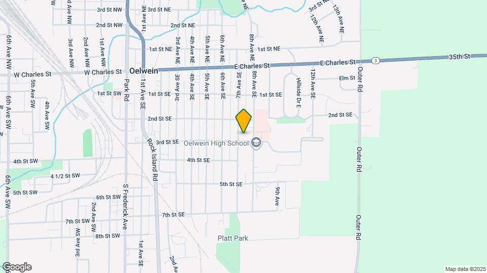 703 3rd St SE Map and Location Details