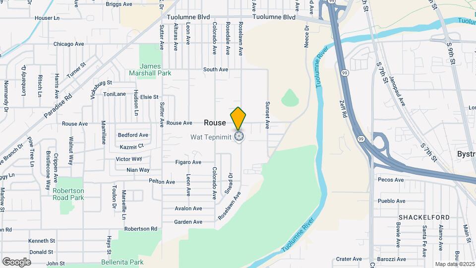 724 Roselawn Ave Map and Location Details
