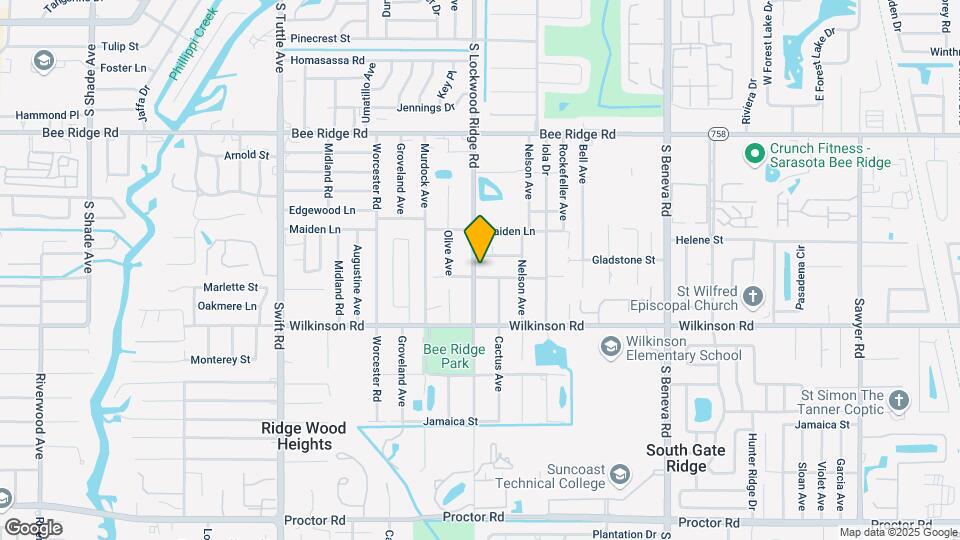 3201 Peachtree St Map and Location Details