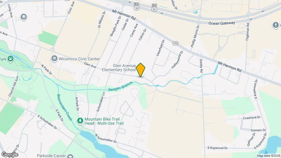 1626 Glen Ave Map and Location Details