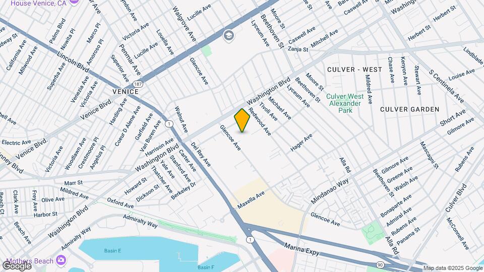 4060 Glencoe Ave, Unit 119 Map and Location Details