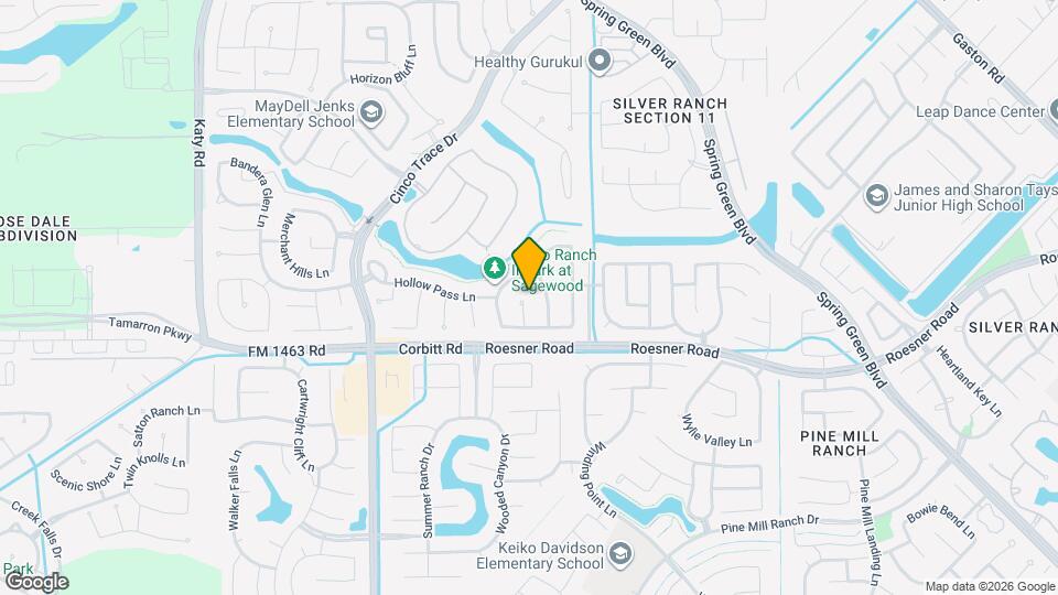 3307 Aspen Ranch Ct Map and Location Details