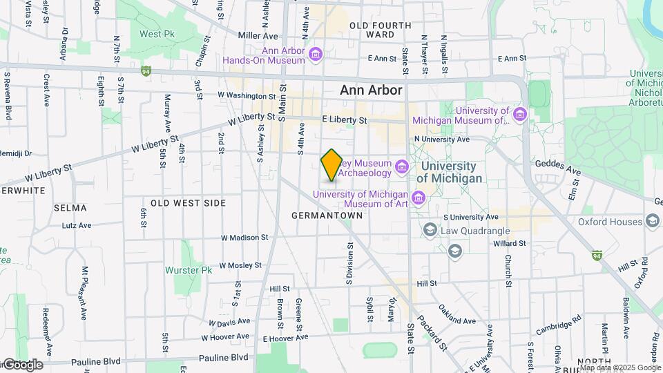 317 E Jefferson St Mapa y Detalles de la Ubicación