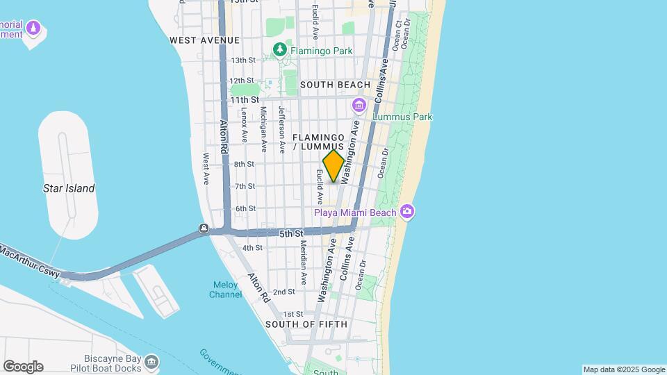 650 Pennsylvania Ave Mapa y Detalles de la Ubicación
