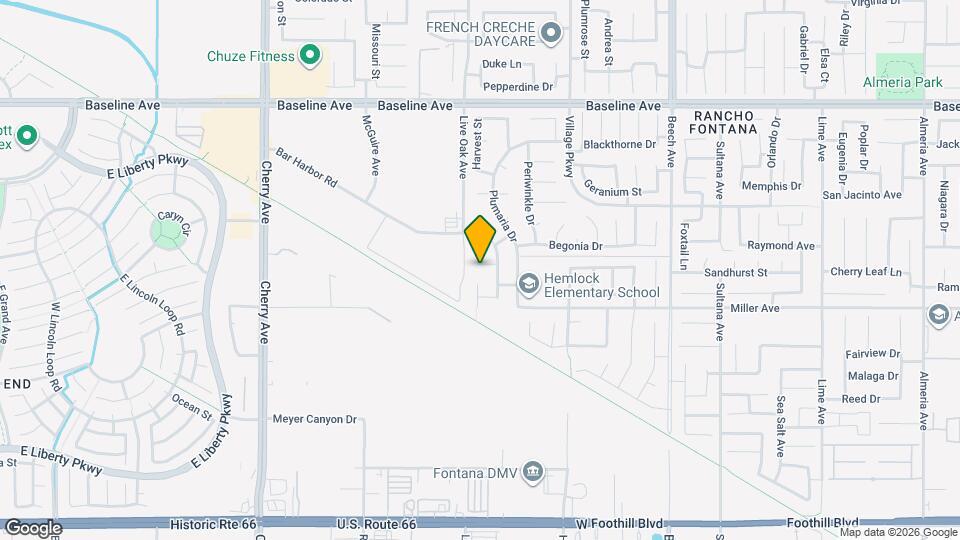 14925 Dandelion Ct Map and Location Details