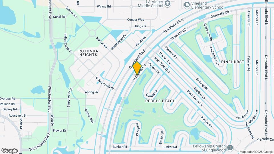 294 Rotonda Cir Map and Location Details