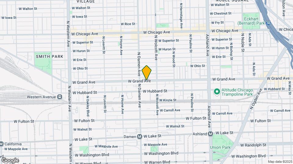 1937 W Grand Ave Map and Location Details