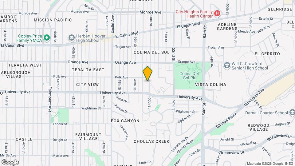 4060 Oakcrest Dr Map and Location Details