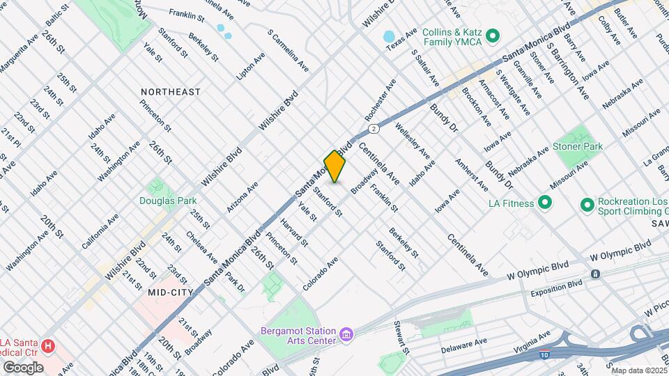 1434 Berkeley St Map and Location Details