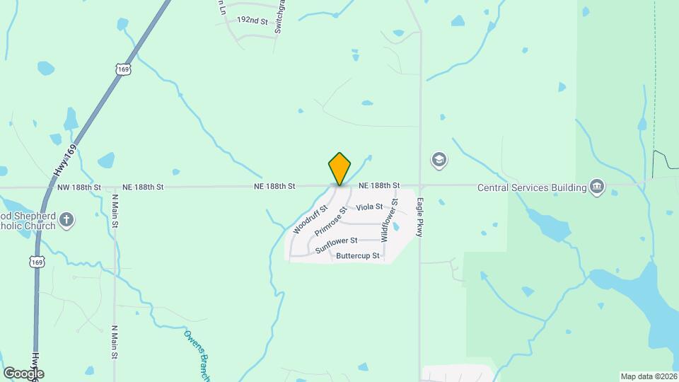 18713 Woodruff St Map and Location Details