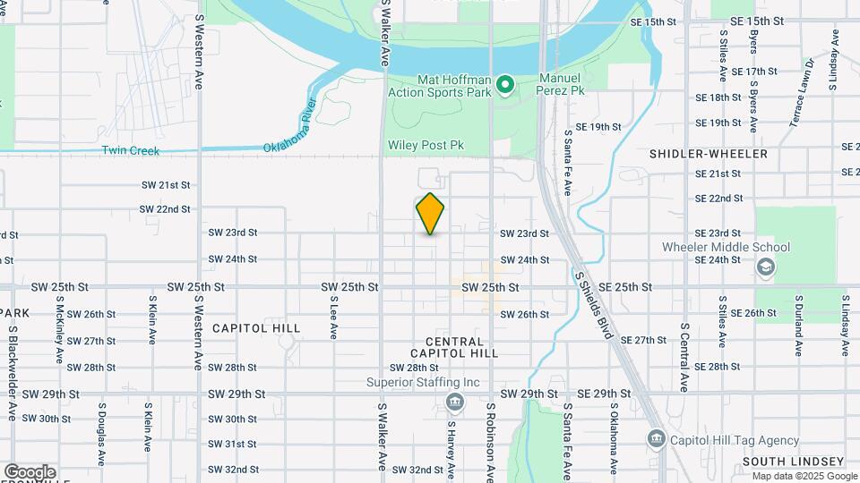 316 SW 23rd St Map and Location Details