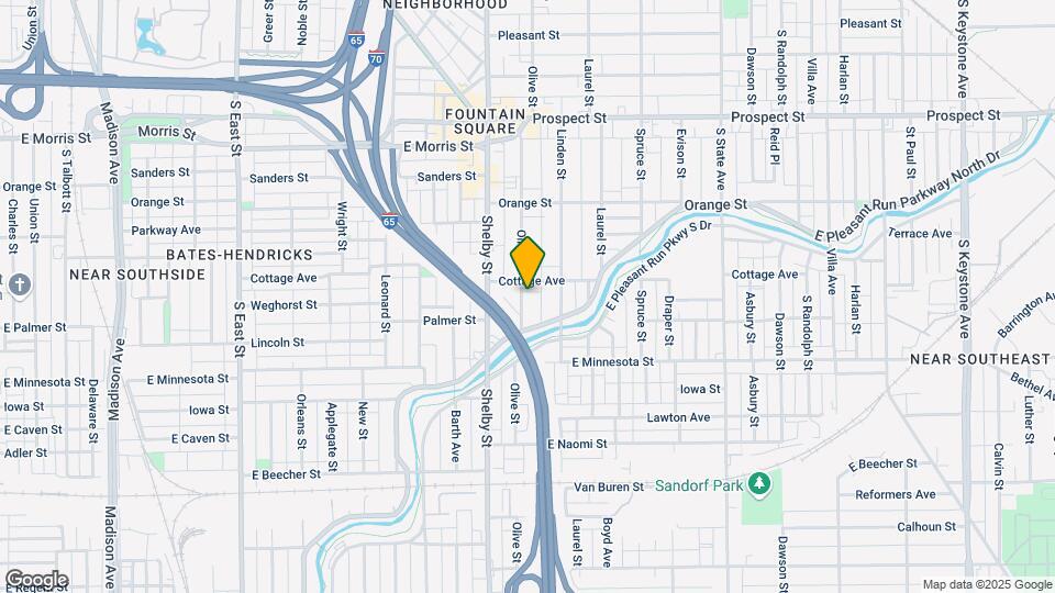 1515 Olive St Map and Location Details