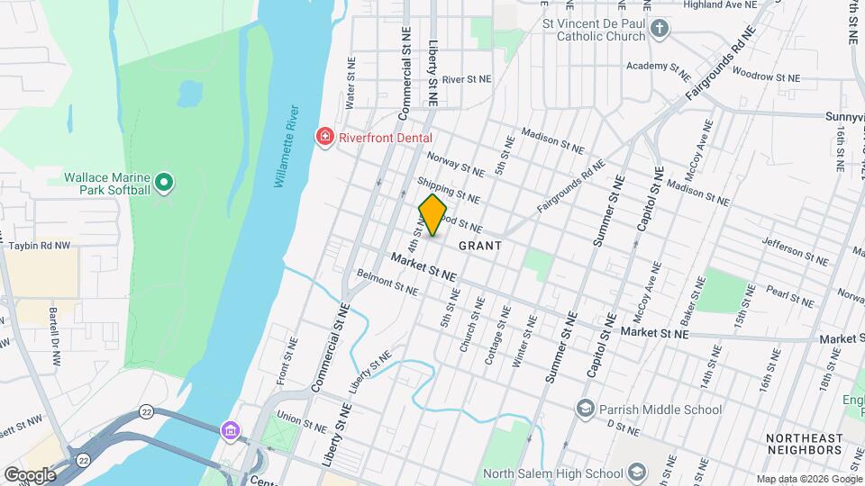 444 Gaines St NE Map and Location Details