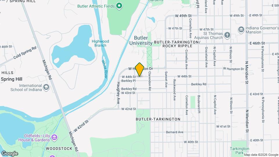 737 W 44th St Map and Location Details