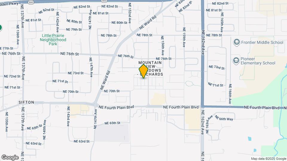 7121 NE 153rd Pl Map and Location Details