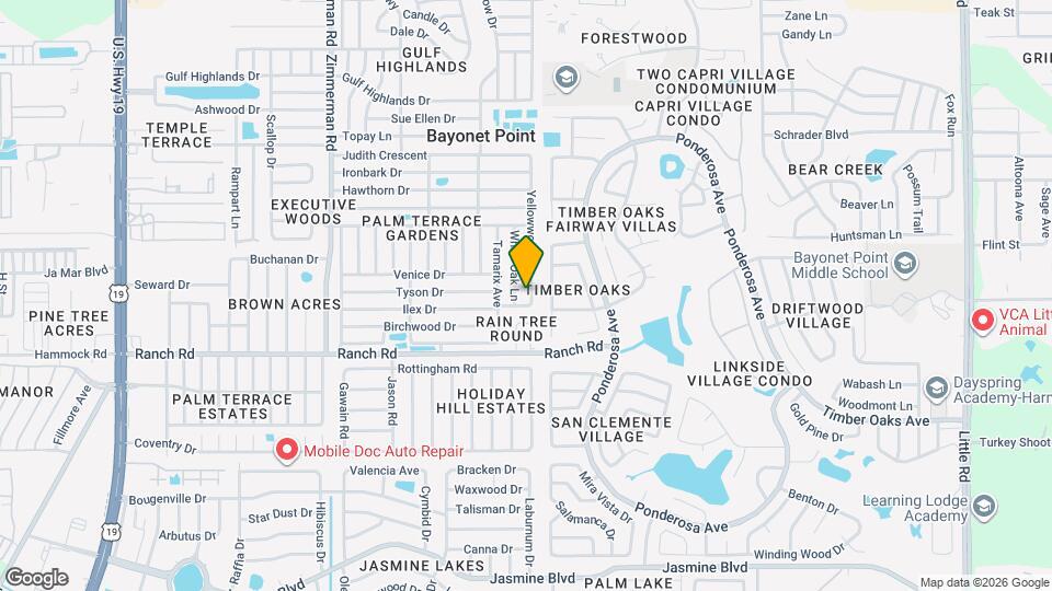 11115 Yellowwood Ln Map and Location Details