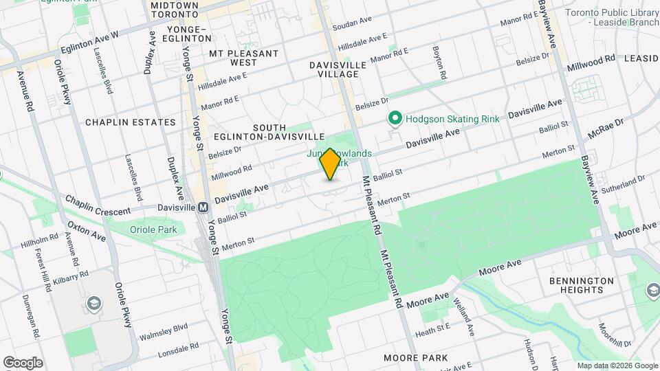 230 Balliol St Map and Location Details