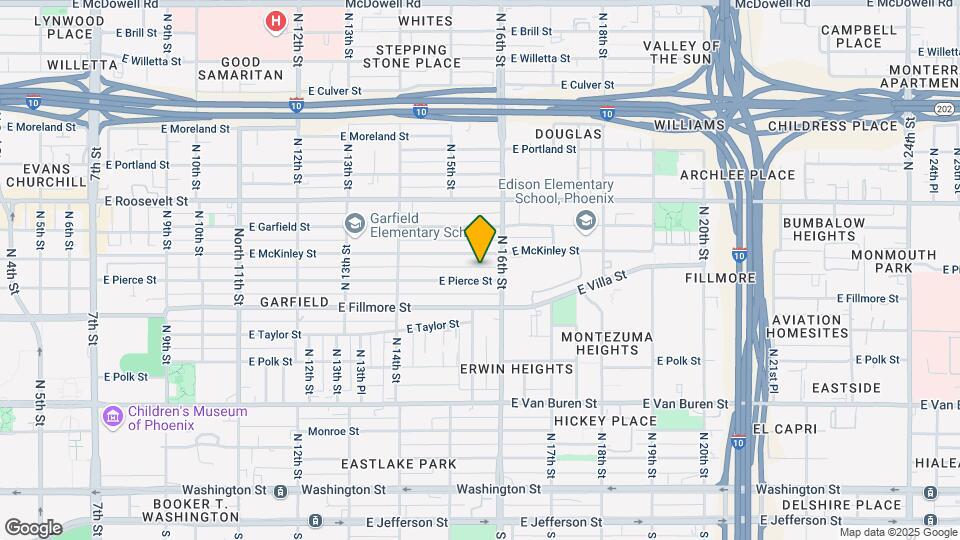 1530 E Pierce St Map and Location Details
