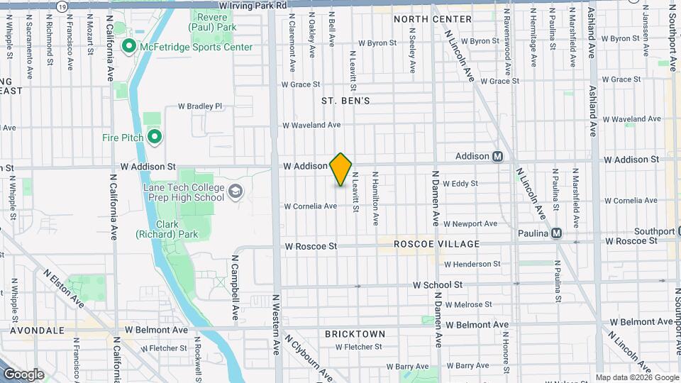 3521 N Bell Ave, Unit J09P Mapa y Detalles de la Ubicación