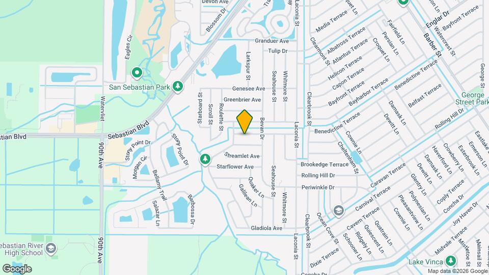 962 Montrose Ave Map and Location Details