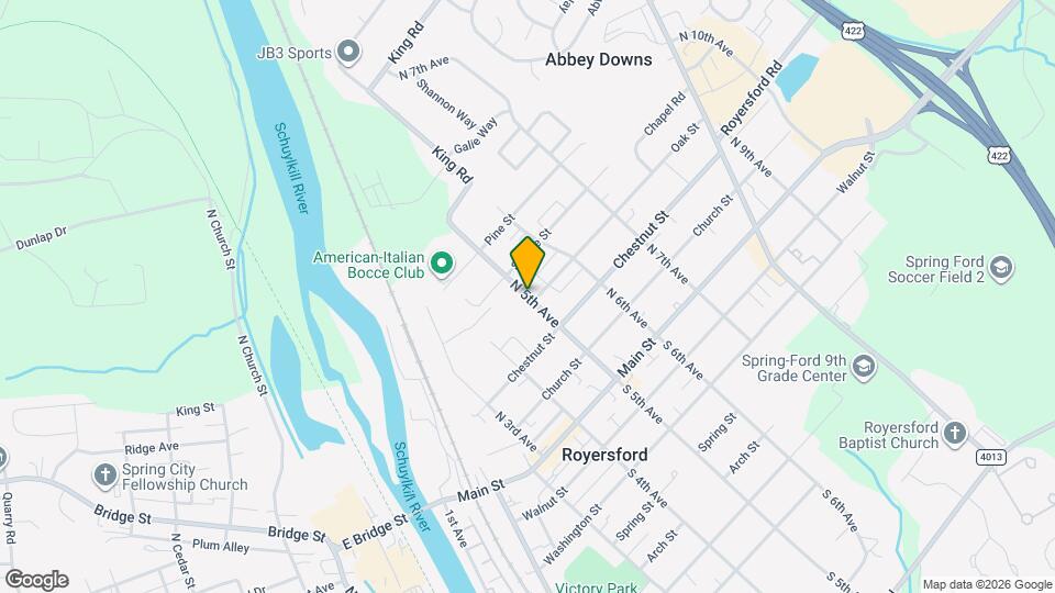 307 N 5th Ave Mapa y Detalles de la Ubicación