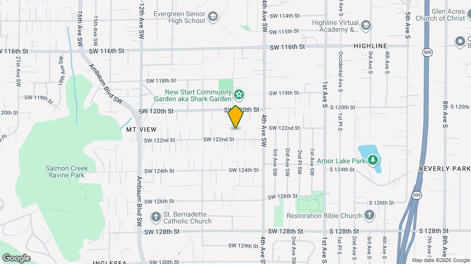 12110 6th Ave SW Map and Location Details