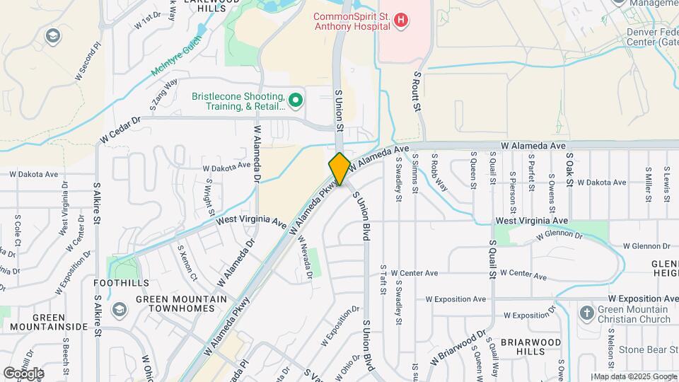 12010 W Alameda Pkwy Map and Location Details