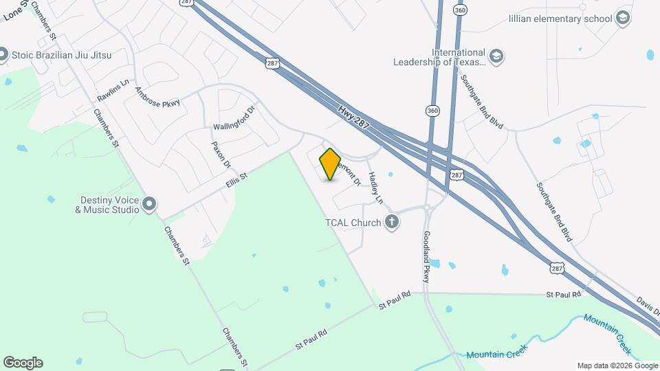 3418 Woodford Dr Map and Location Details