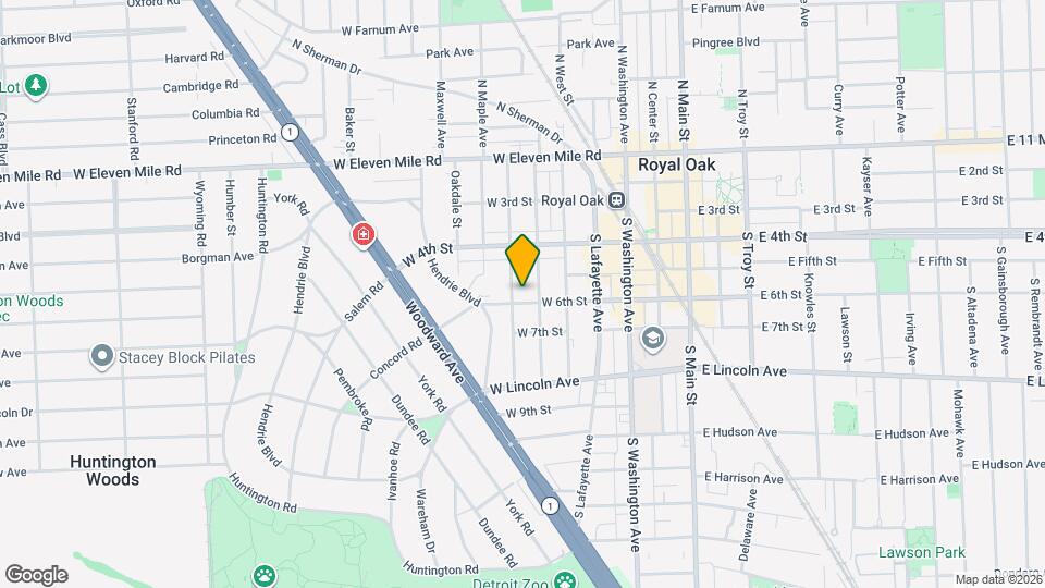 523 S Pleasant St, Unit #2 Mapa y Detalles de la Ubicación