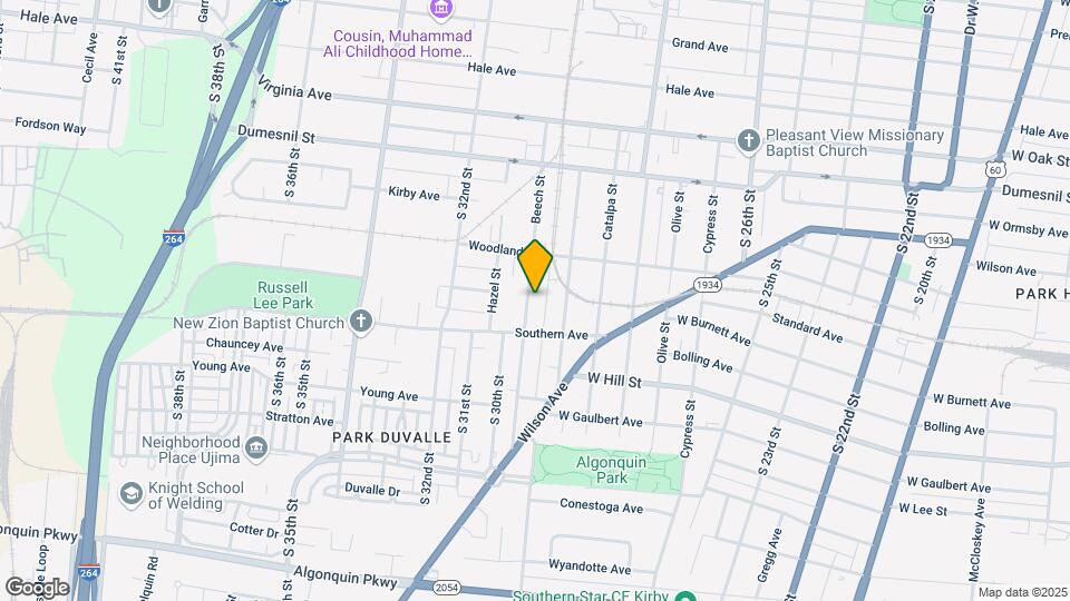 1439 Beech St Map and Location Details