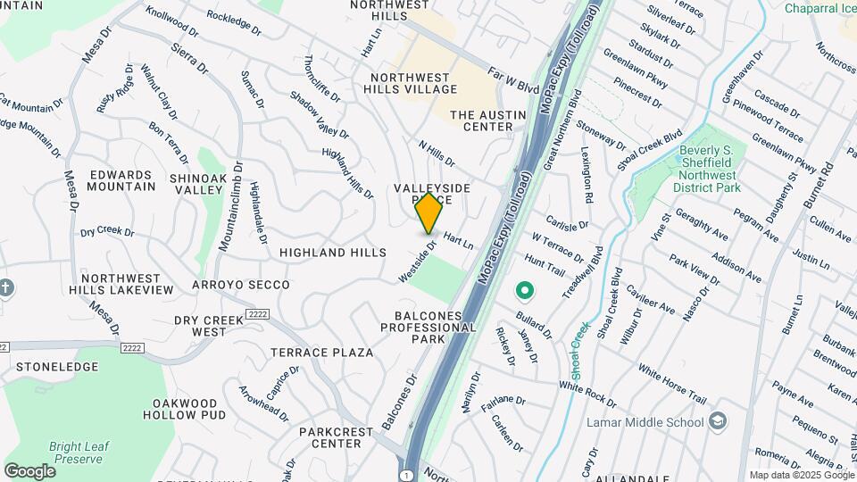 6418 Westside Dr Map and Location Details