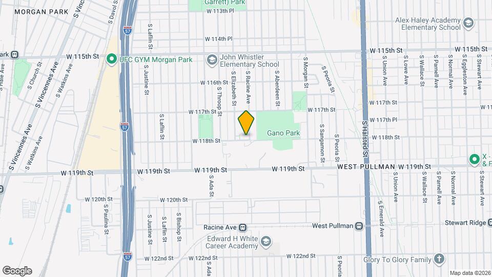 11756 S Racine Ave Mapa y Detalles de la Ubicación