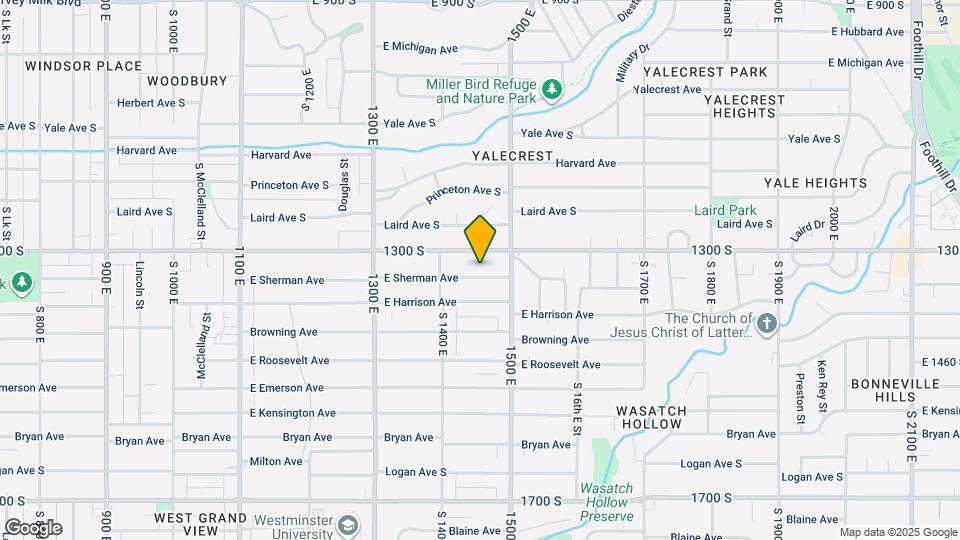 1453 E Sherman Ave Mapa y Detalles de la Ubicación