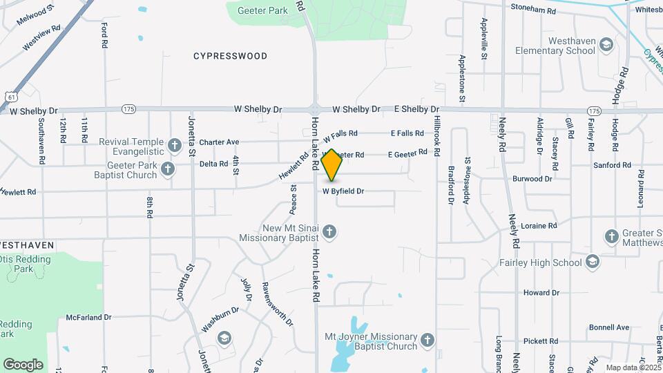 96 W Byfield Dr Map and Location Details
