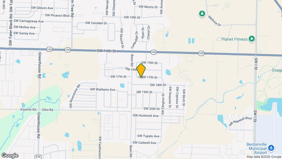 2405 SW 17th St Map and Location Details