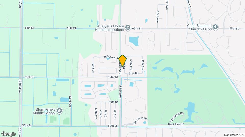 6139 57th Ct Map and Location Details