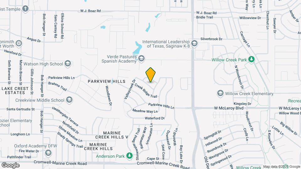 4916 Water Ridge Ln Map and Location Details