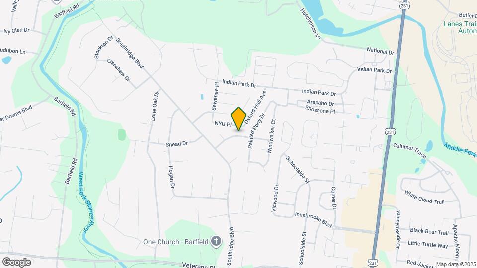 1012 Crystal Bear Trail Mapa y Detalles de la Ubicación