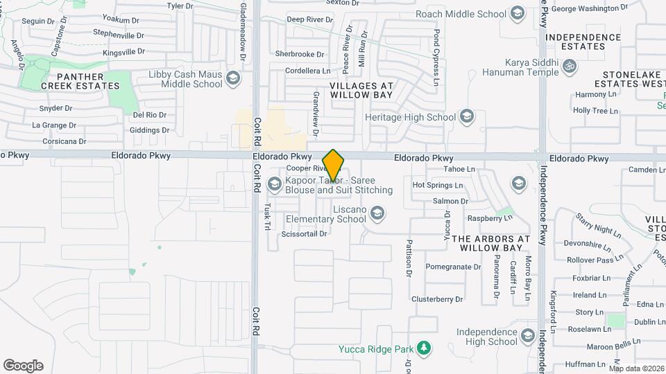 13207 Teton St Map and Location Details