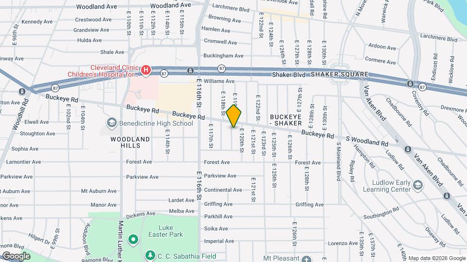 2893 E 119th St Mapa y Detalles de la Ubicación