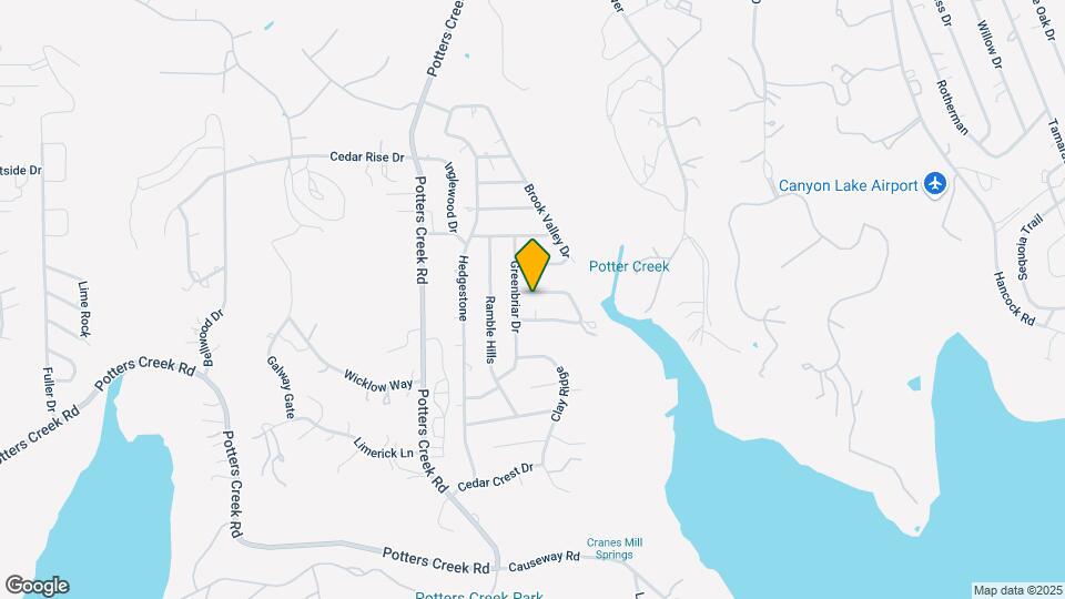 1234 Clearcreek Dr Map and Location Details