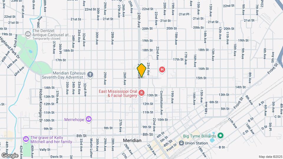 1416 24th Ave Mapa y Detalles de la Ubicación