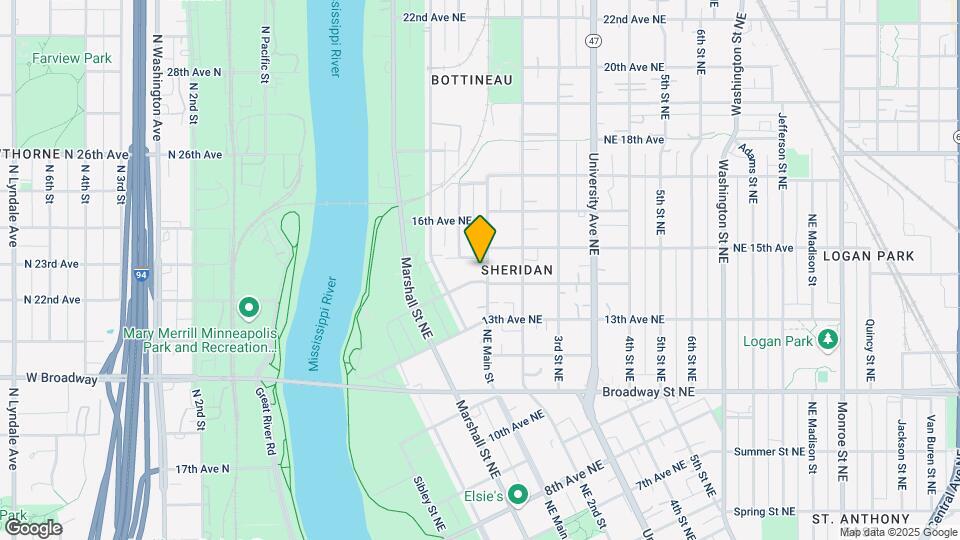 1408 Main NE St, Unit 1 Map and Location Details
