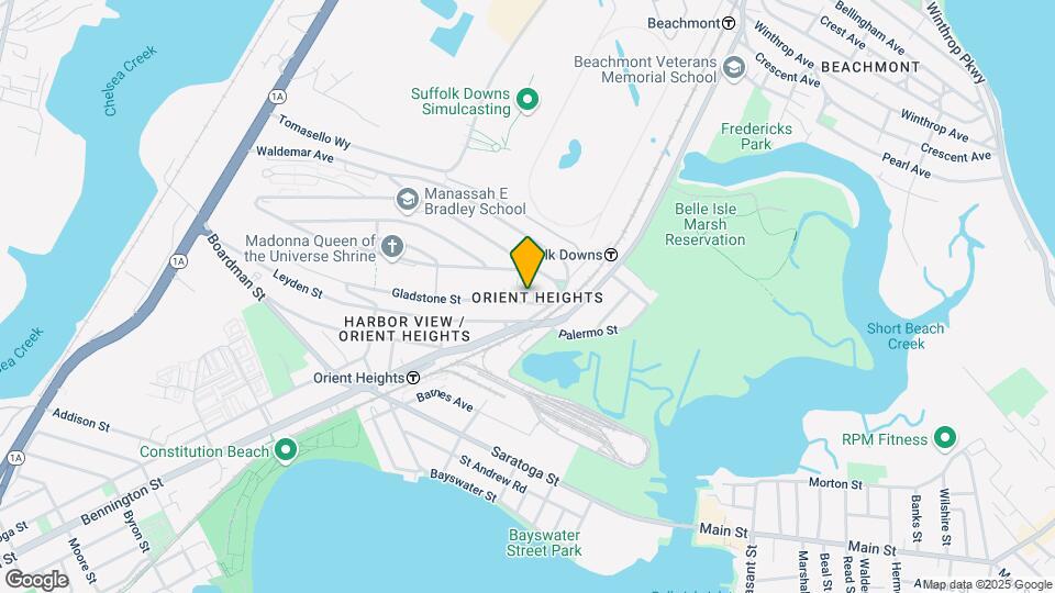 21 Gladstone St, Unit #3 Map and Location Details