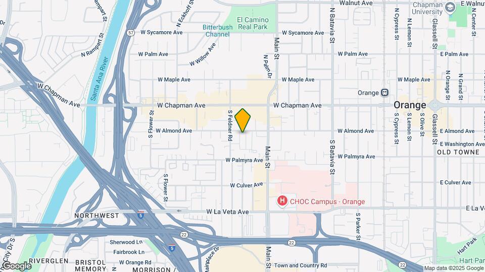 Orange Grove Apartments Map and Location Details